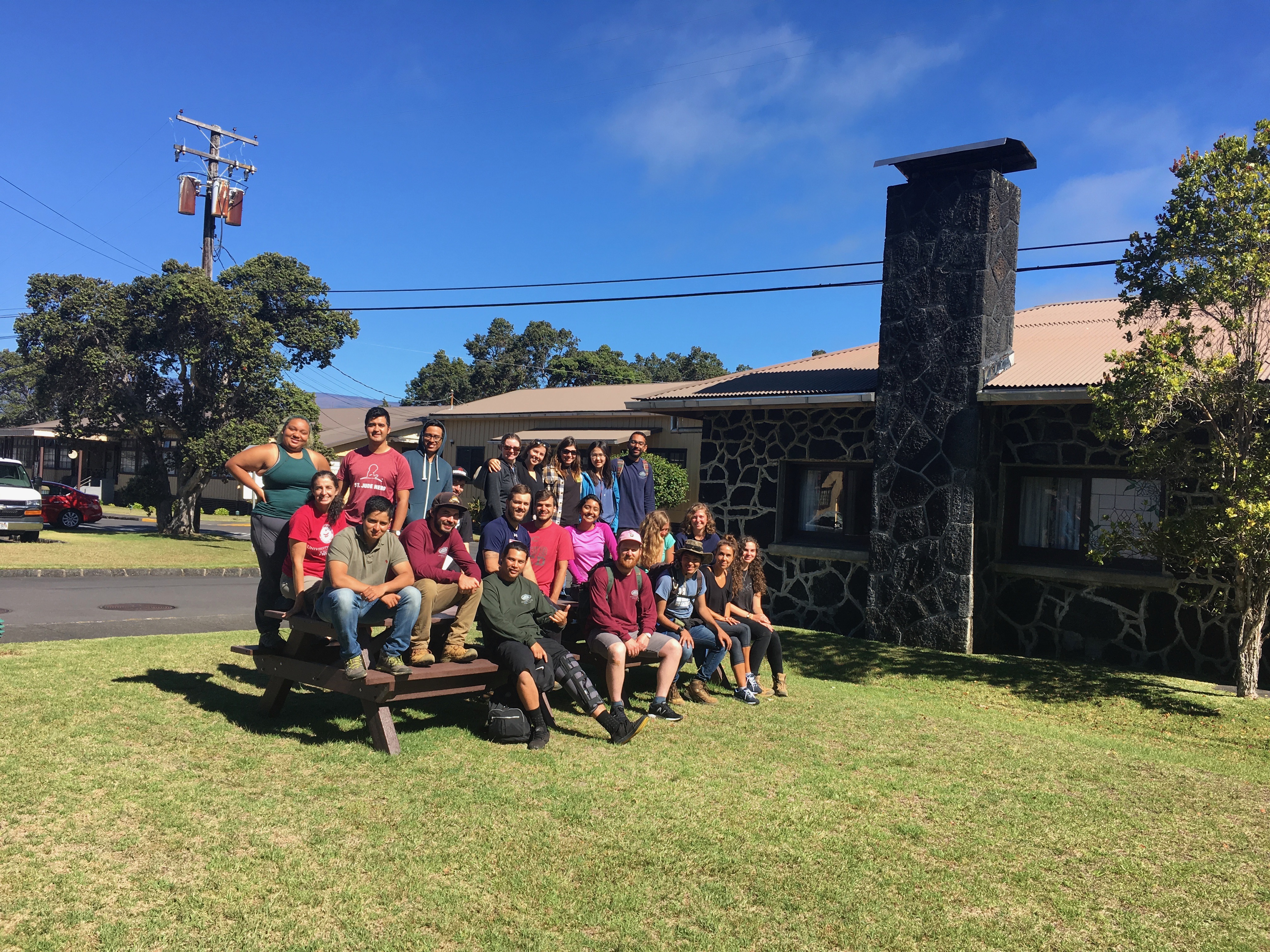 Field camp in Hawaii